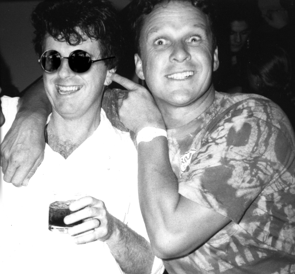 Peter and Shirl- Sth Yarra - End of tour party. Bang! was dedicated to the late great Shirl of Skyhooks