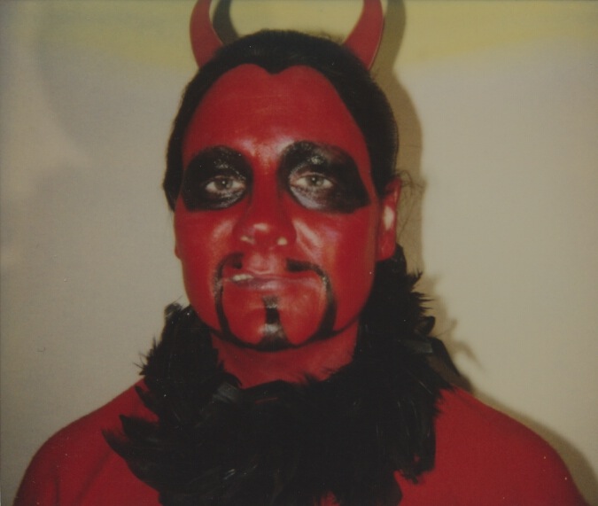 Our mate Rebekah showed her true colours for Glamour! Becoming the red she devil for the cover art