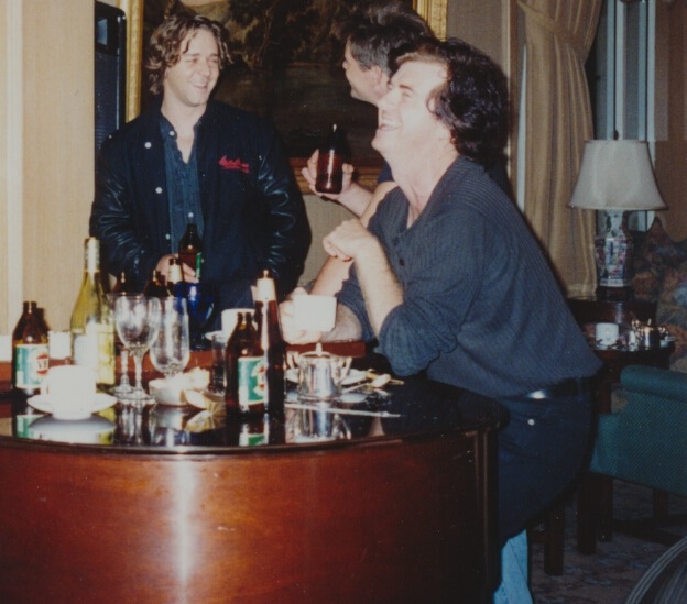 Russell Crowe, Neil Finn, Peter. After-show Party, Sydney